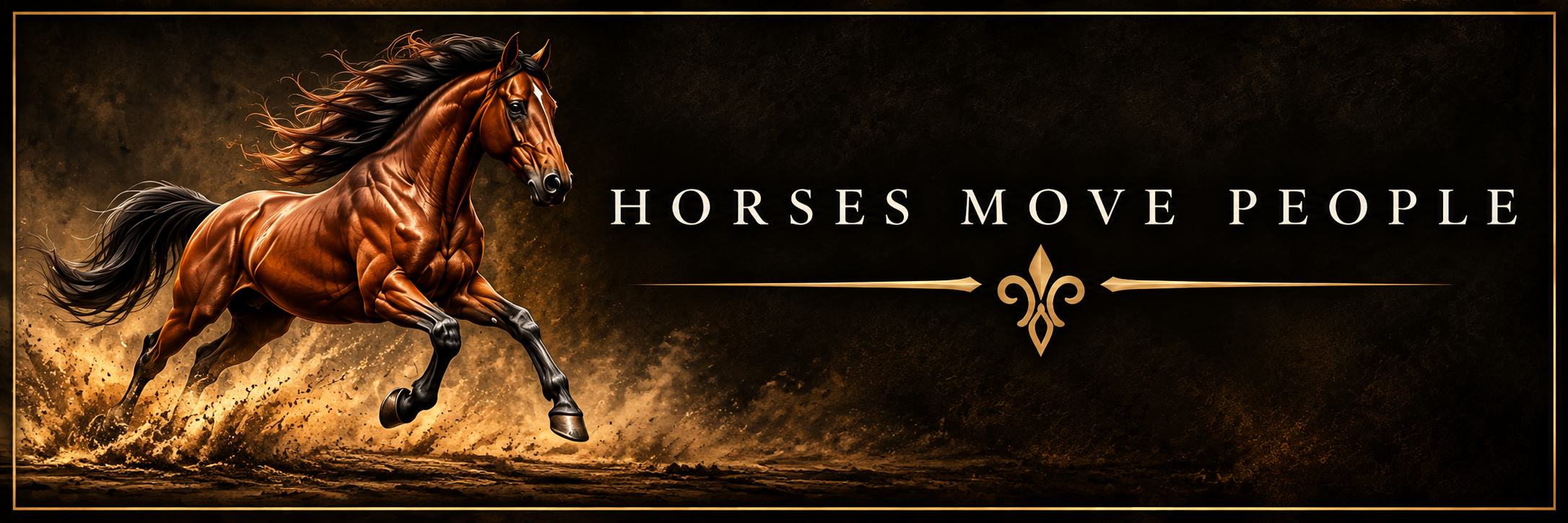 Horses Move People — Performance Horses brand statement
